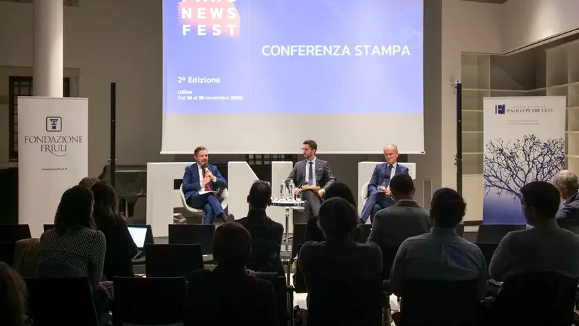 La presentazione della seconda edizione del Fake News Festival (dal 14 al 20 novembre a Udine)
