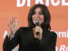 La Ministra dell'Universita'e della Ricerca, Anna Maria Bernini,durante il Festival dell'Economia di Trento sul tema:Obiettivo internaziolizzazione di ricerca e formazione TRENTO 25 MAGGIO 2024 ANSA/ PAOLO PEDROTTI