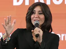La Ministra dell'Universita'e della Ricerca, Anna Maria Bernini,durante il Festival dell'Economia di Trento sul tema:Obiettivo internaziolizzazione di ricerca e formazione TRENTO 25 MAGGIO 2024 ANSA/ PAOLO PEDROTTI