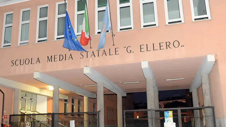 Udine 13 Gennaio 2016. Scuola Media Statale Ellero. © Petrussi Foto Press