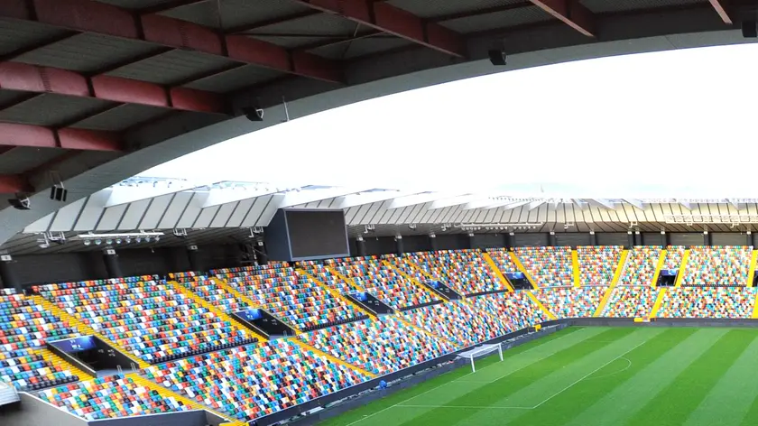 Lo stadio Friuli-Bluenergy Stadium è stato rifatto nel 2015