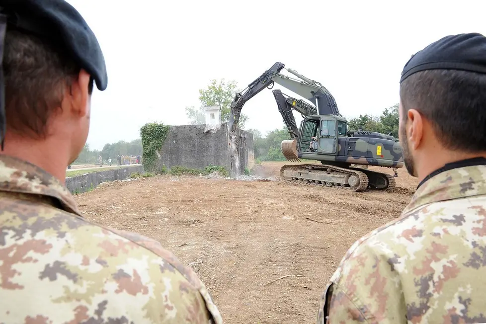 Udine 25 Settembre 2014. Esercitazione esercito al Cormor. © Petrussi Foto Press Srl Udine