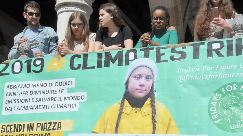 Udine 24 Maggio 2019. Manifestazione per il clima. © Foto Petrussi