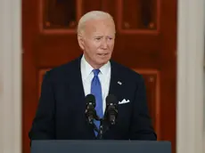 epa11451518 US President Joe Biden delivers remarks about the US Supreme Court Presidential Immunity ruling for the Trump vs. United States case at the White House in Washington, DC, USA, 01 July 2024. The Court released their ruling which stated that a sitting president has immunity from criminal liability for actions taken while in office that are deemed Official Acts. EPA/SAMUEL CORUM / POOL