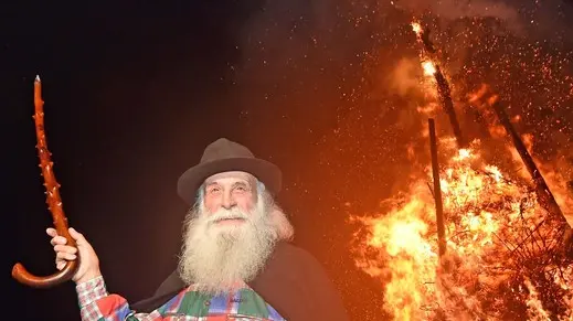 Tarcento 06 gennaio 2018.Pignarul..Copyright Foto Petrussi / Ferraro Simone