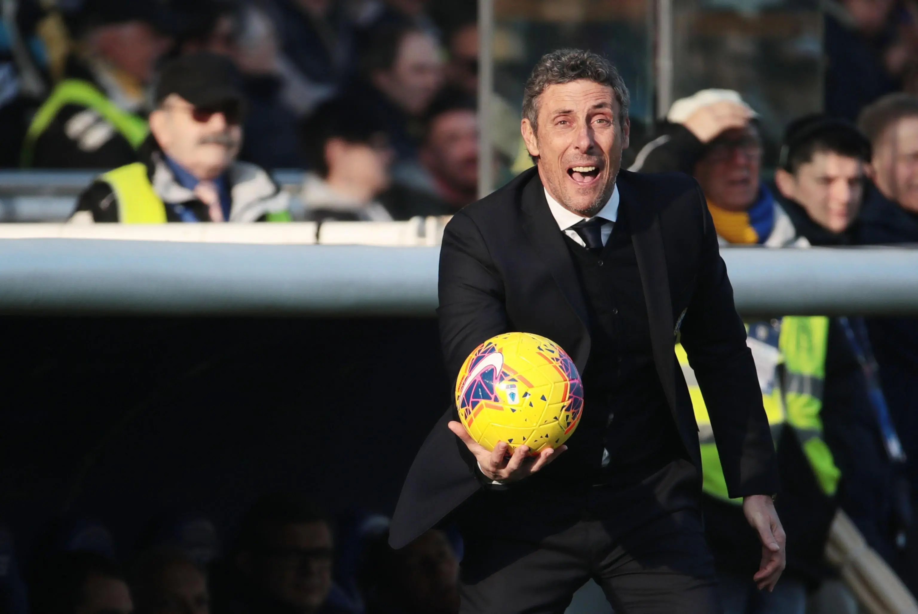 Udinese's coach Luca Gotti reacts during the Italian Serie A soccer match Parma Calcio vs Udinese Calcio at the Ennio Tardini stadium in Parma, Italy, 26 January 2020. ANSA/BARACCHI-CAMPANINI