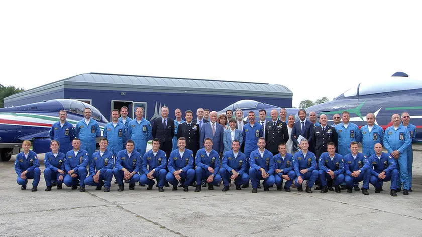 Rivolto 25 Agosto 2015 presentazione museo frecce tricolore Copyright Petrussi Foto Press / Bressanutti