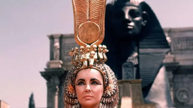 Una celebre Cleopatra della storia del cinema, Elisabeth Taylor