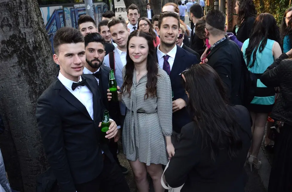 Udine 29 Maggio 2015 matura partenza per la serata infinita © Foto Petrussi TURCO MASSIMO