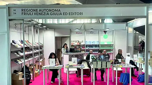 Lo stand del Fvg alla rassegna “Più libri più liberi” a Roma