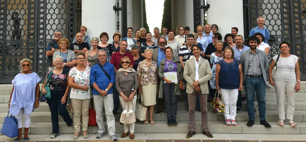Udine 26 Luglio 2017. visita in cimitero Petrussi Foto TURCO MASSIMO