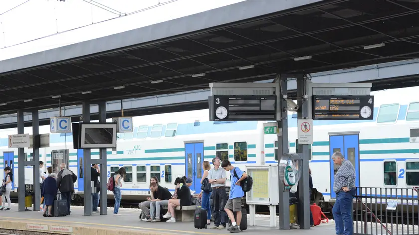 Udine 24 Giugno 2014 stazione treni stamattina Copyright Foto Turco Massimo