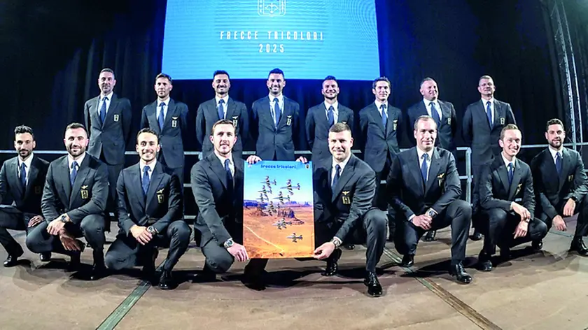 La squadra 2025 delle Frecce tricolori