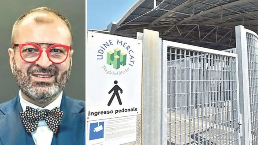 Il presidente in uscita Sbuelz e l’ingresso di Udine Mercati, società che sta per diventare in house