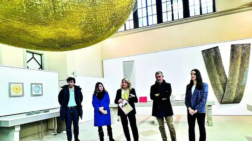 L’inaugurazione della rassegna a Udine dedicata alle opere d’arte di Gina Morandini