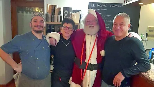 Da sinistra, Zammarian, Zanon, Del Ben e Buffon