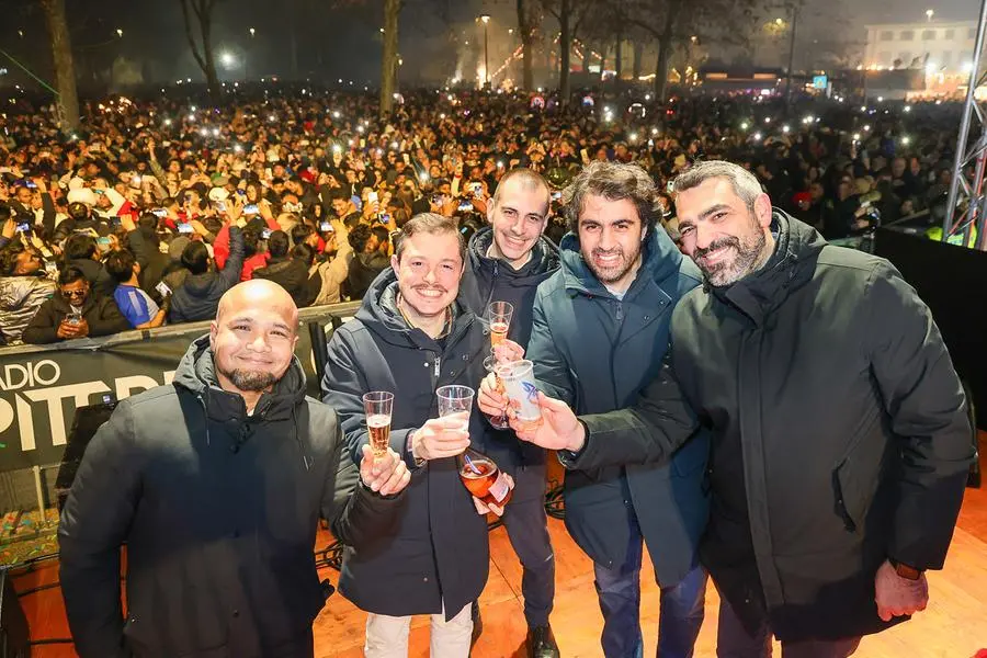Più di tremila persone hanno partecipato alla grande festa che si è tenuta in piazza Primo Maggio a Udine (Foto Petrussi)