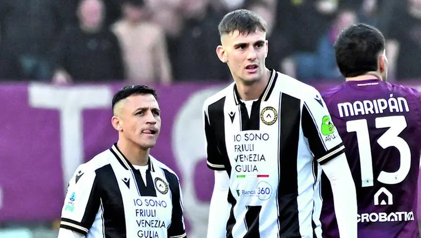 Lorenzo Lucca ancora centravanti titolare (foto Petrussi)