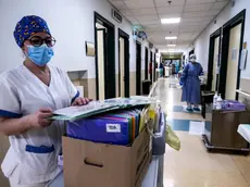 Una corsia di ospedale