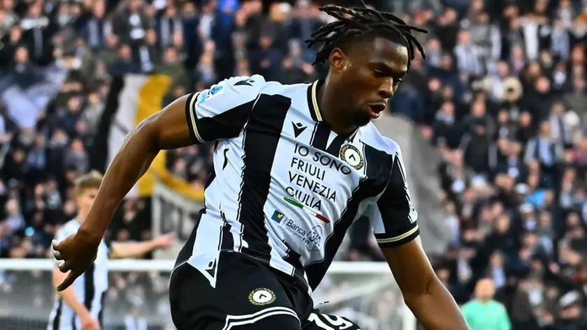 L’Udinese perde per almeno 4-5 partite Kingsley Ehizibue