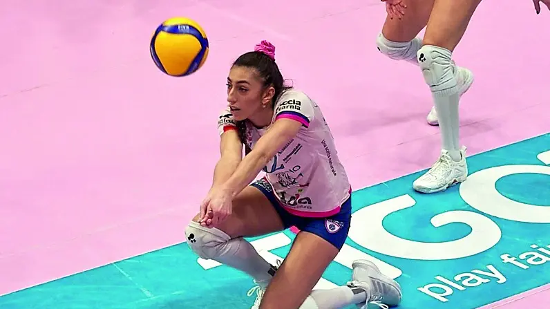 Olga Strantzali in ricezione