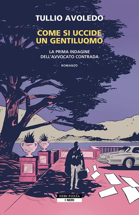 "Come si uccide un gentiluomo”, la copertina del nuovo libro di Tullio Avoledo