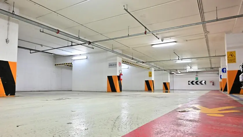 Il parcheggio Venerio a Udine