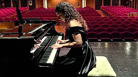 La pianista Iryna Lytvynenko