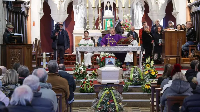Partecipazione a Paluzza per i funerali di Gaetano Di Centa