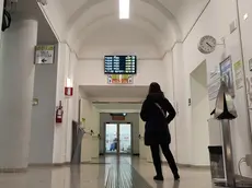 Una utente all'ospedale Maggiore di Trieste Foto Andrea Lasorte