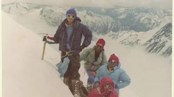 Montagna di scena con la Saf