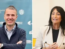 Gli ex sindaci di Pordenone e Monfalcone, ora eletti all'Europarlamento, Alessandro Ciriani e Anna Cisint