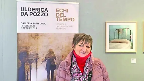 La fotografa Ulderica Da Pozzo alla mostra di Pordenone