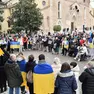 La manifestazione in piazza Duomo a Udine (Petrussi foto)