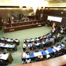 I lavori dell'Aula durante l'esame del ddl Fotovoltaico