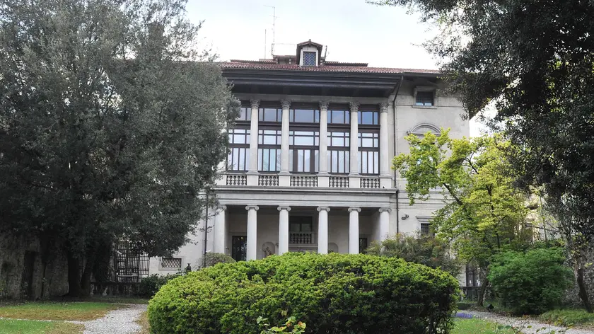 Udine. Palazzo Antonini Maseri. Un angolo.