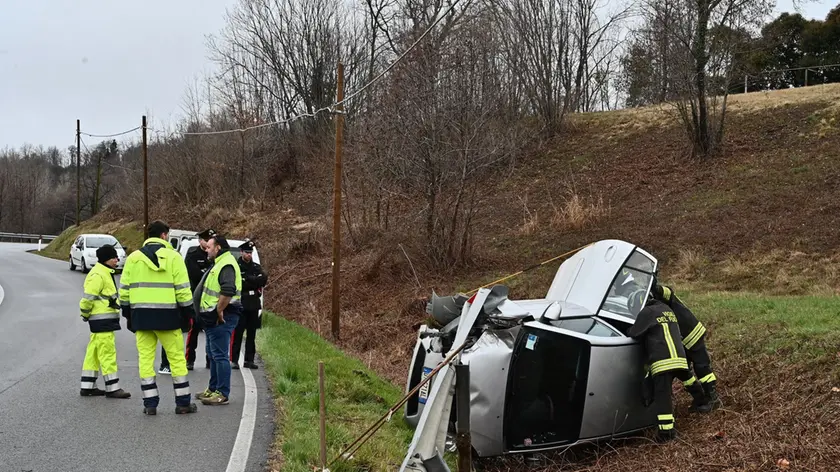 I soccorsi sul luogo dell'incidente