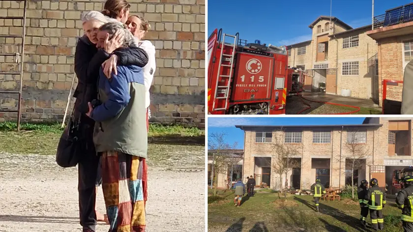Alcune immagini da Gaia Terra, la comunità di Flambruzzo colpita dall'incendio