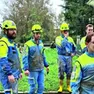 Le squadre dell Protezione civile Fvg durante la missione di soccorso lo scorso autunno in Emilia Romagna