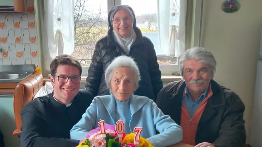 Nonna Lilia poco meno di due mesi fa aveva compiuto 107 anni