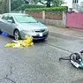 Nello scontro è rimasto ferito il ciclista 91enne
