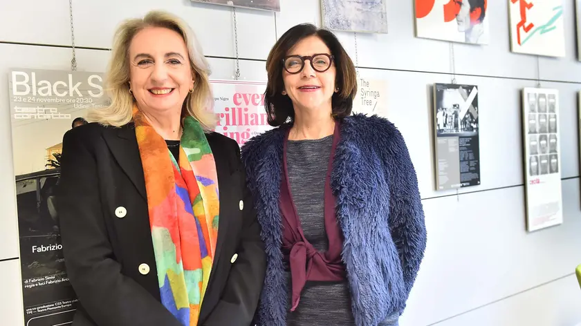 Rita Maffei e Fabrizia Maggi nella sede di via Colloredo a Udine