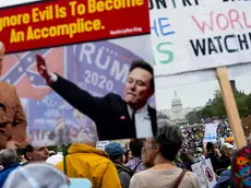 Una protesta a Washington