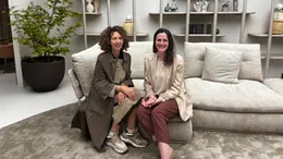 Da sinistra la presidente di Saba Italia, Amelia Pegorin, e l’Ad Paola Molon