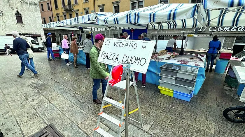 Il mercato in piazza xx settembre dal 28 aprile tornerà davanti al duomo