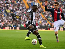 Davis in azione nel match contro il Bologna. Foto Petrussi