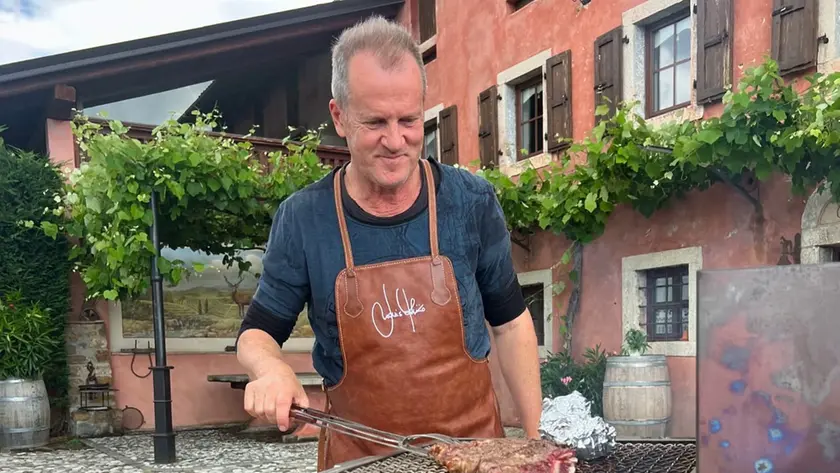 Fabrizio Nonis in azione