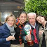 Gressani assieme alle calciatrici del Tavagnacco con la Coppa Italia