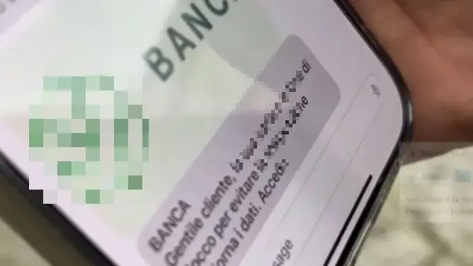 L'anziana vittima ha seguito le istruzioni contenute nel messaggio truffa