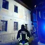 L'intervento dei vigili del fuoco a Pontebba
